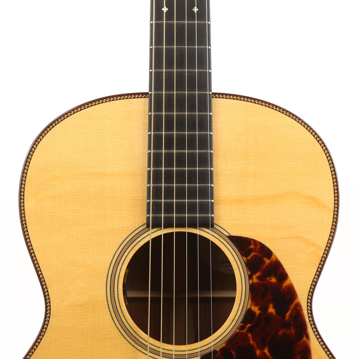 Bourgeois 12 Fret OMS Acoustic Peruvian Rosewood and Italian Spruce Natural — 7