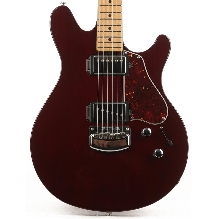 Ernie Ball Music Man James Valentine Signature Transparent Maroon