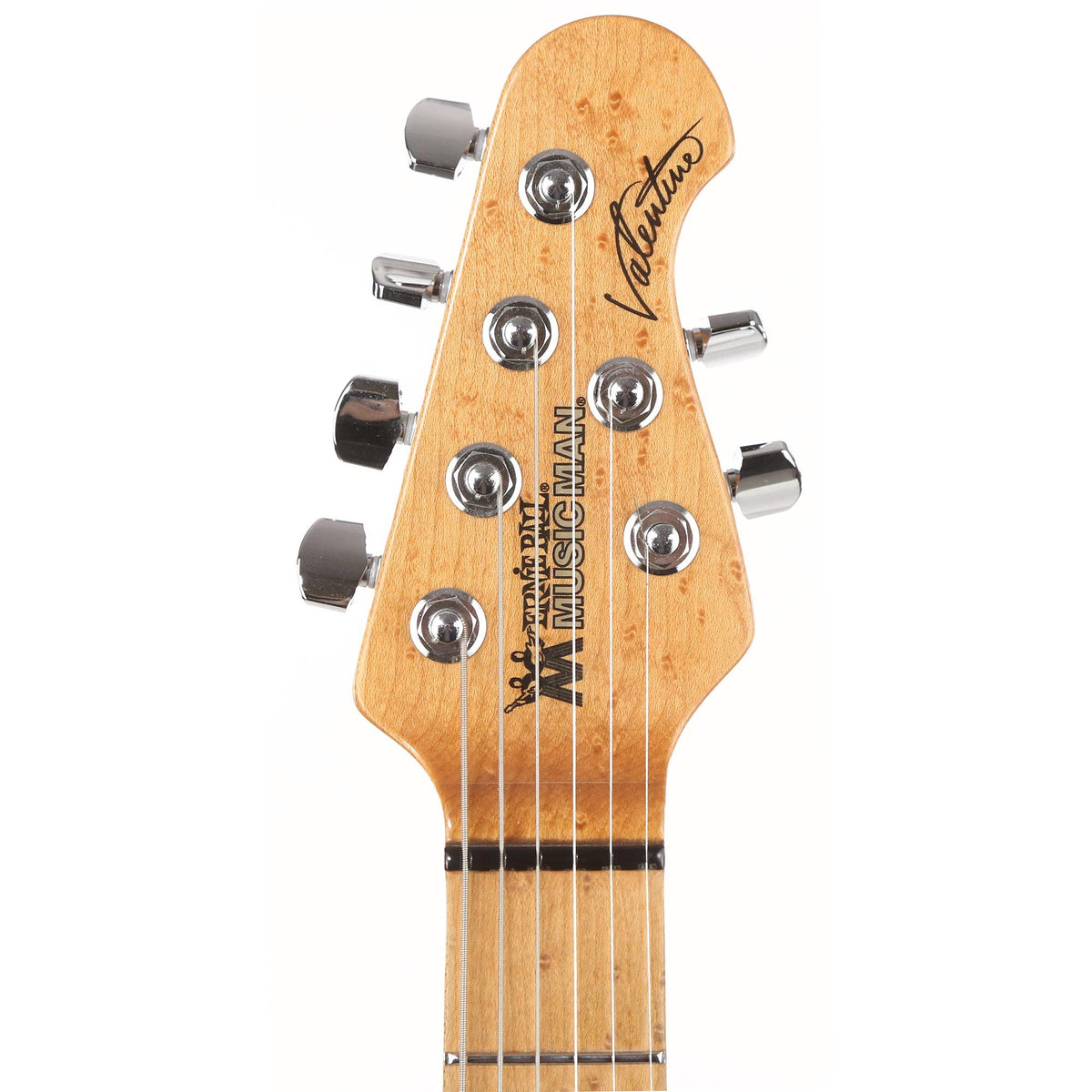 Ernie Ball Music Man James Valentine Signature Transparent Maroon — 4