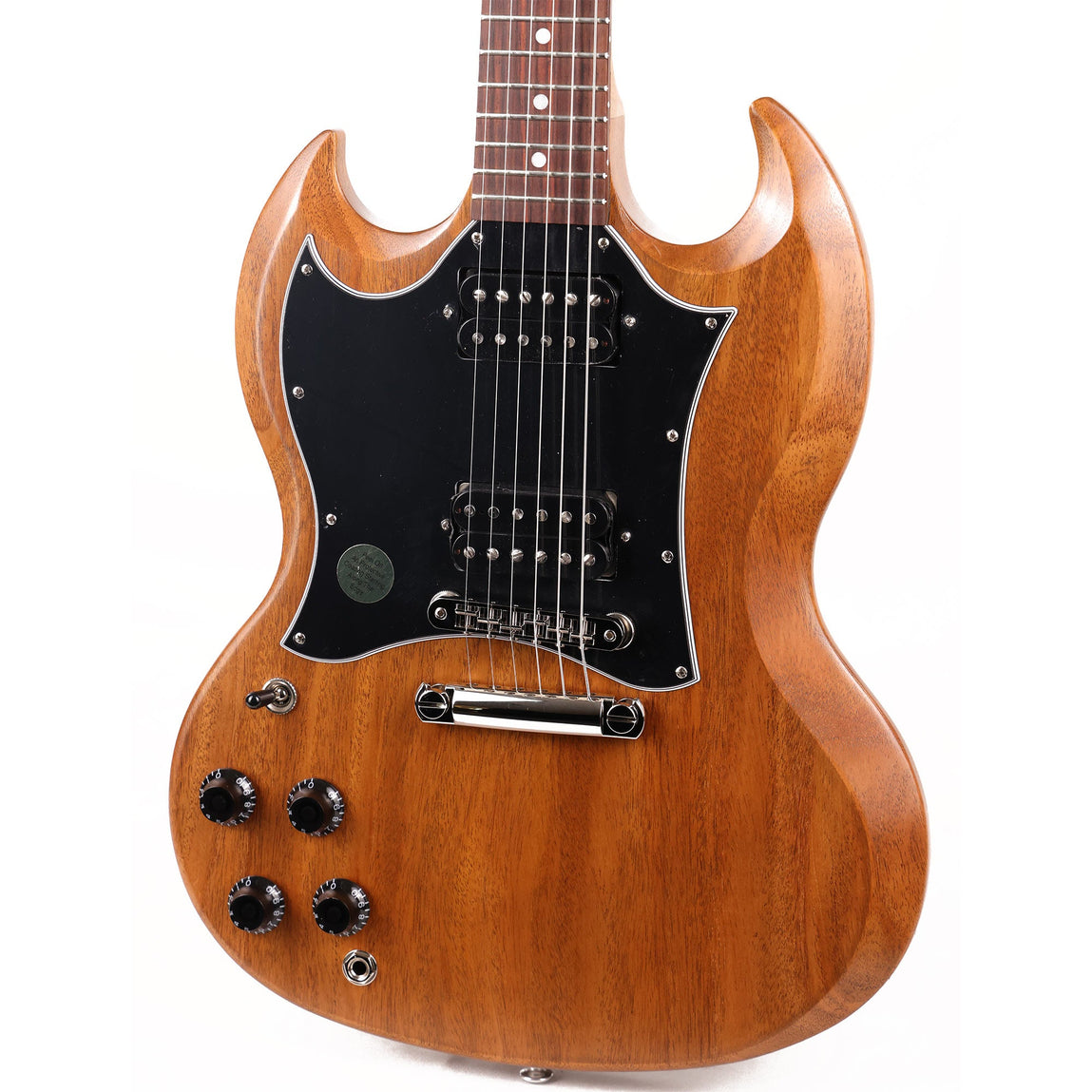 Gibson SG Tribute Left-Handed Natural Walnut | The Music Zoo