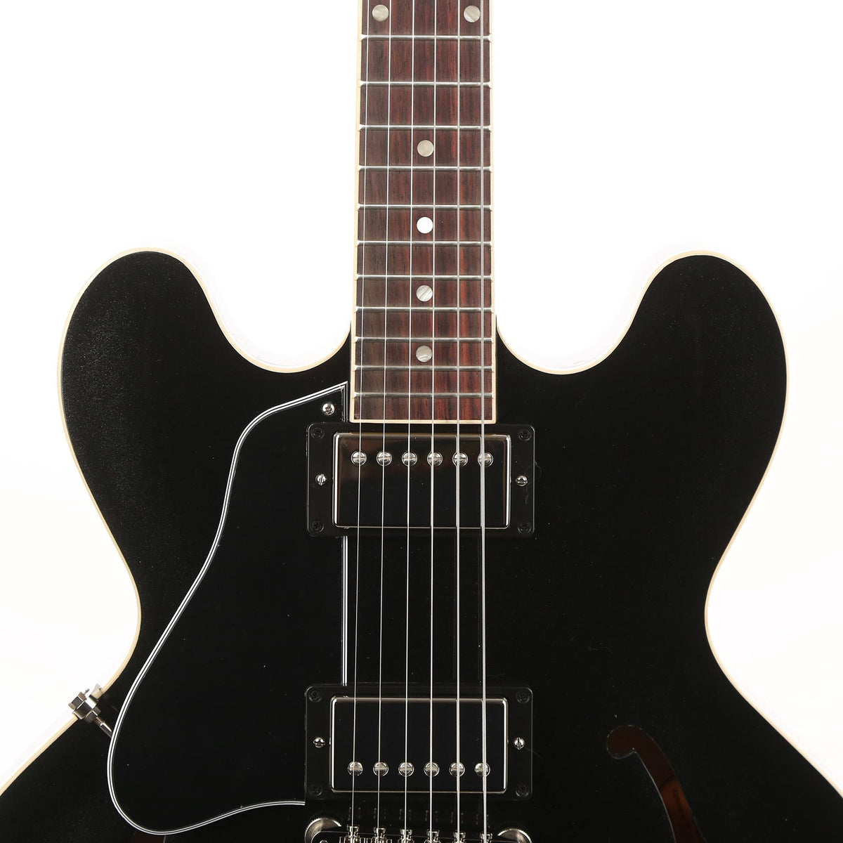 Gibson ES-335 Dot Left-Handed Graphite Metallic — 7