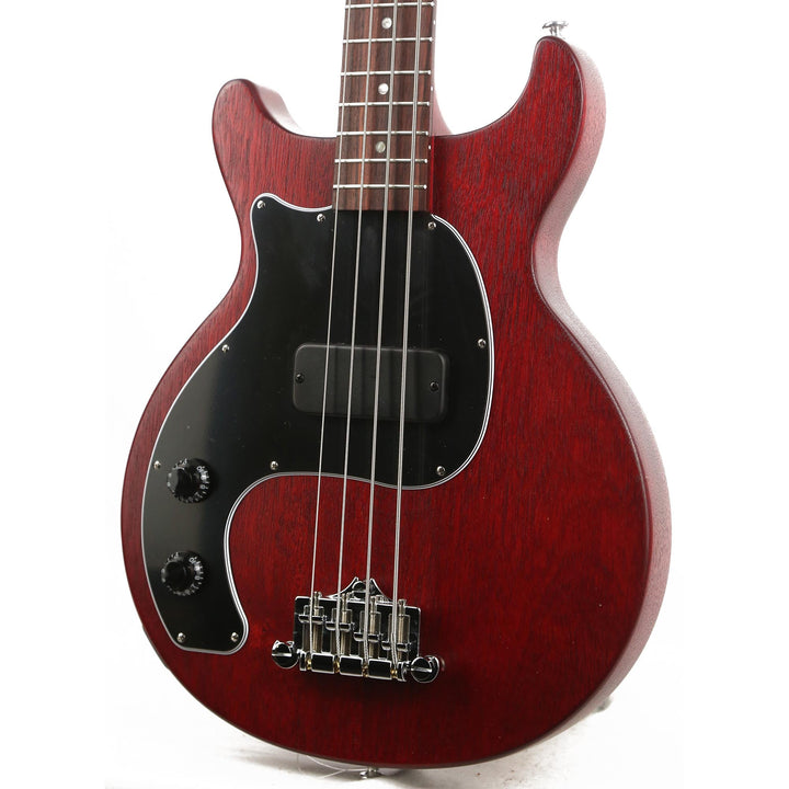 Gibson Les Paul Junior Tribute DC Bass Left-Handed Worn Cherry