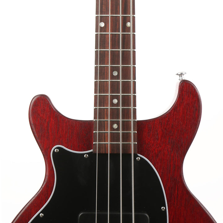 Gibson Les Paul Junior Tribute DC Bass Left-Handed Worn Cherry