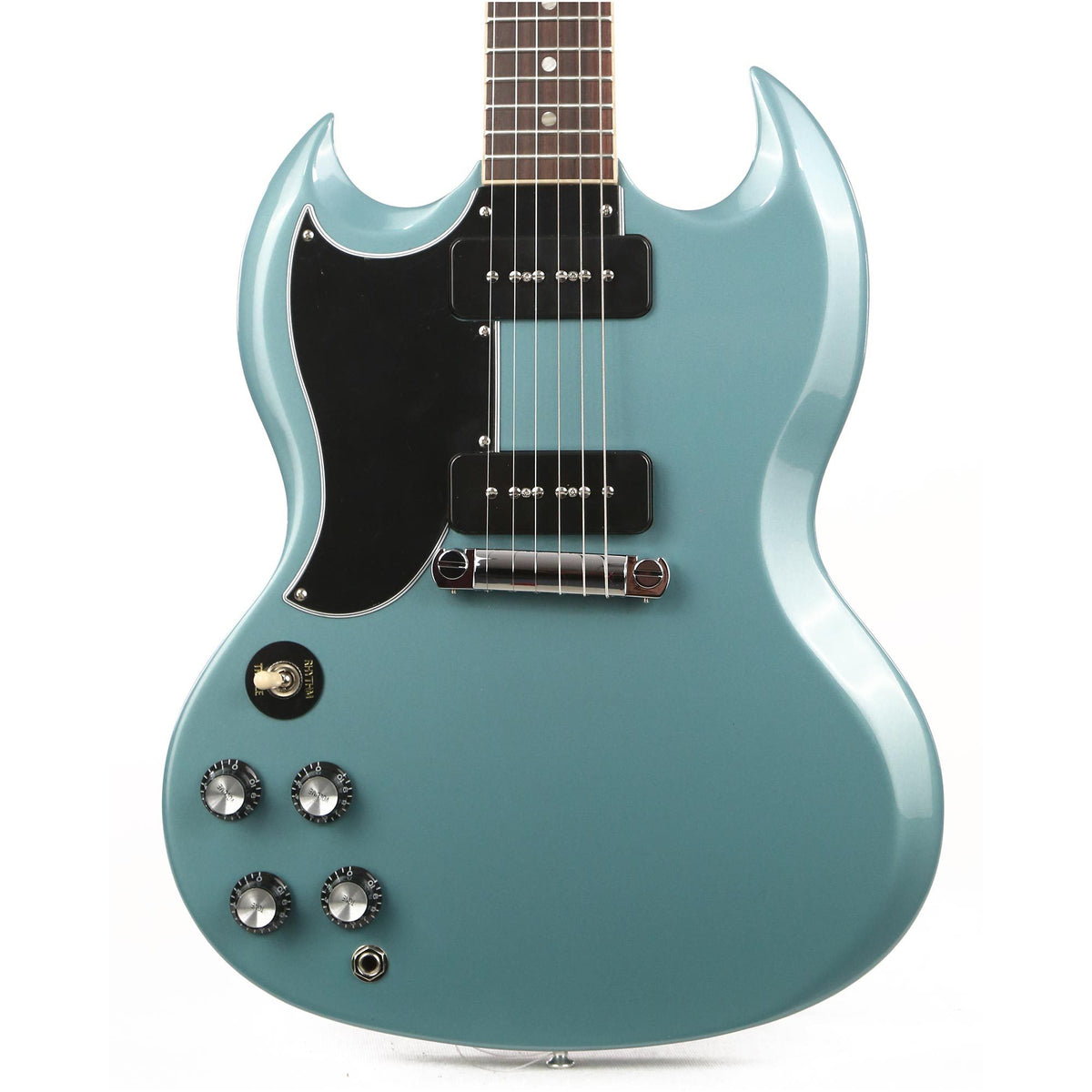 Gibson SG Special Left-Handed Faded Pelham Blue — 1