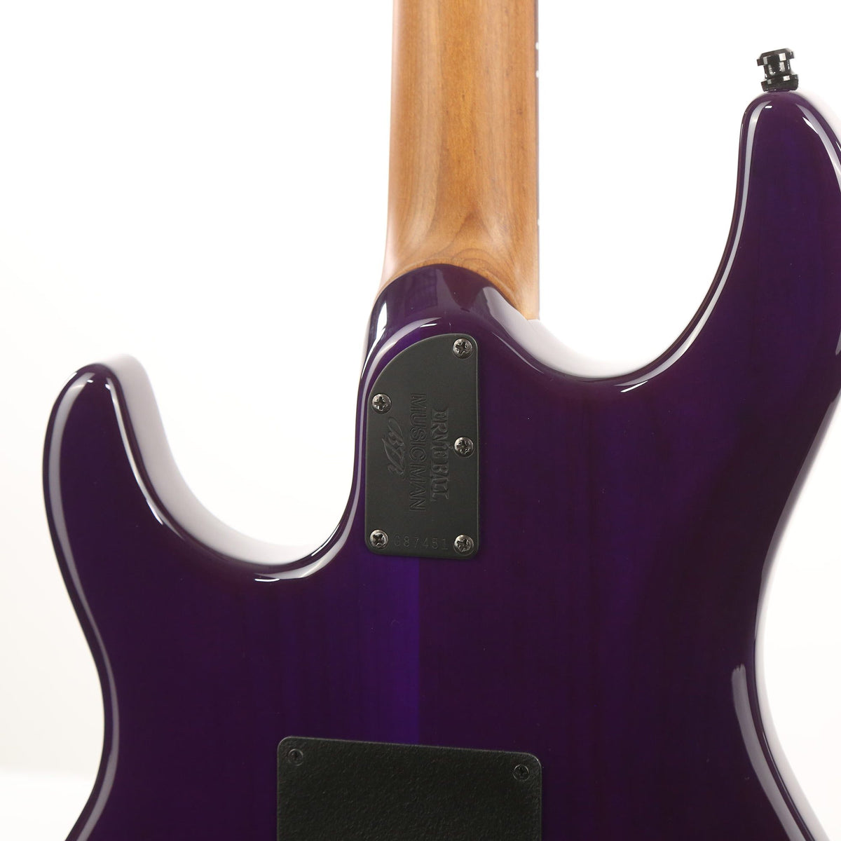 Ernie Ball Music Man Ball Family Reserve Luke III Boysenberry 2018 — 9