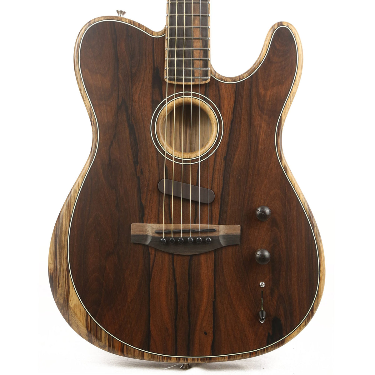 Fender American Acoustasonic Telecaster Ziricote — 1