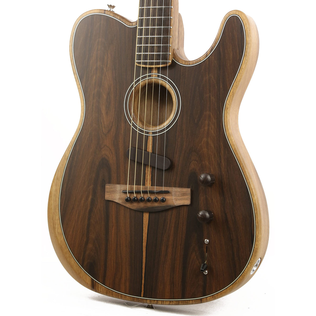 Fender American Acoustasonic Telecaster Ziricote — 6