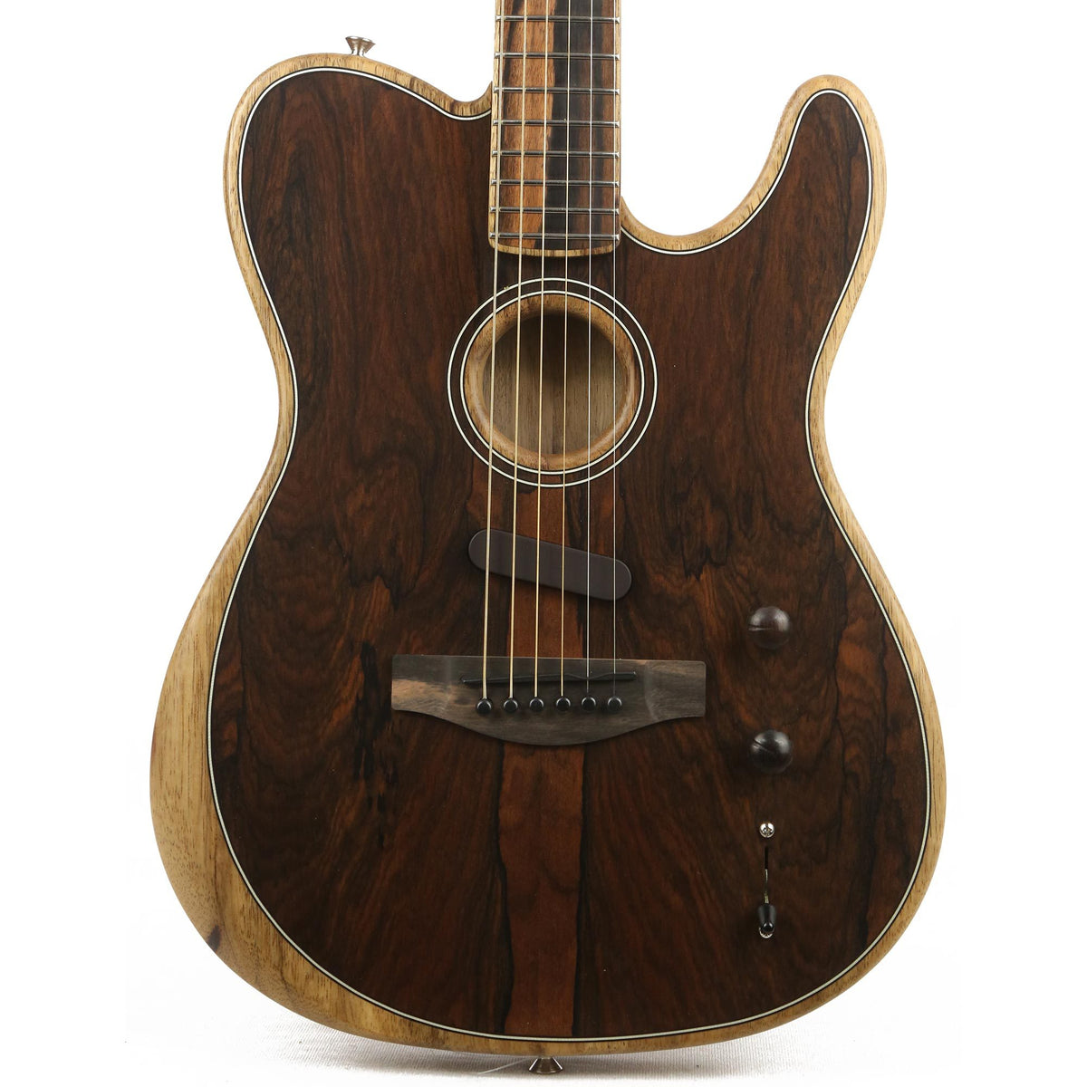 Fender American Acoustasonic Telecaster Ziricote — 1