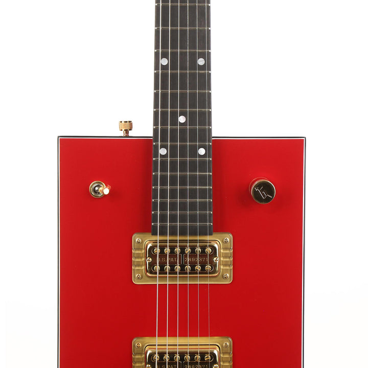 Gretsch G6138 Bo Diddley G Cutout Tailpiece Firebird Red