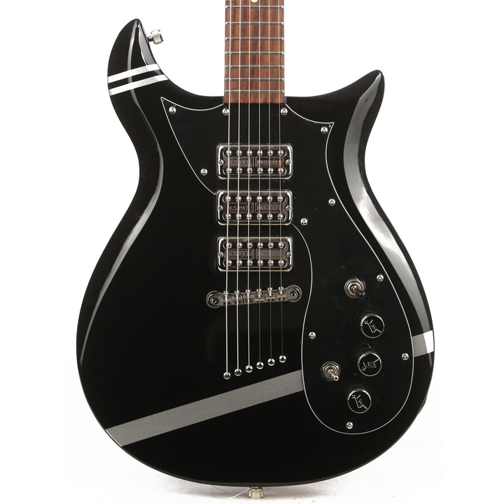 Gretsch G5135CVT-PS Patrick Stump Electromatic Stump-o-Matic CVT Black with Pewter Stripes