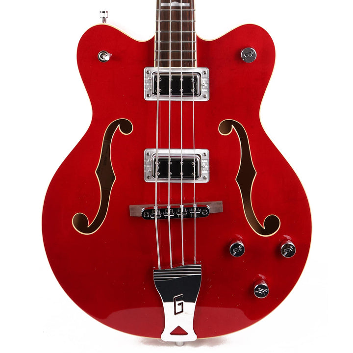 Gretsch G5442BDC Electromatic Hollow Body Short Scale Bass Trans Red
