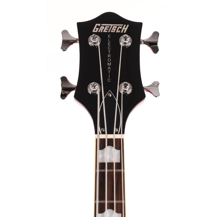 Gretsch G5442BDC Electromatic Hollow Body Short Scale Bass Trans Red