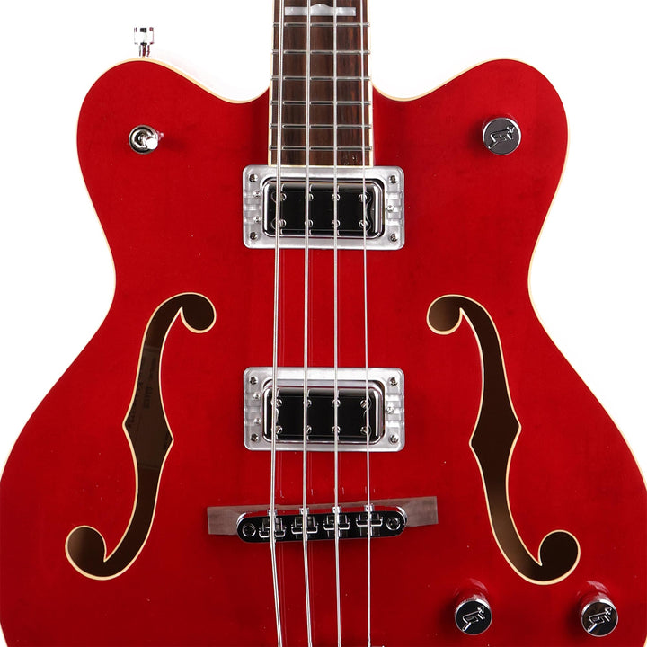Gretsch G5442BDC Electromatic Hollow Body Short Scale Bass Trans Red