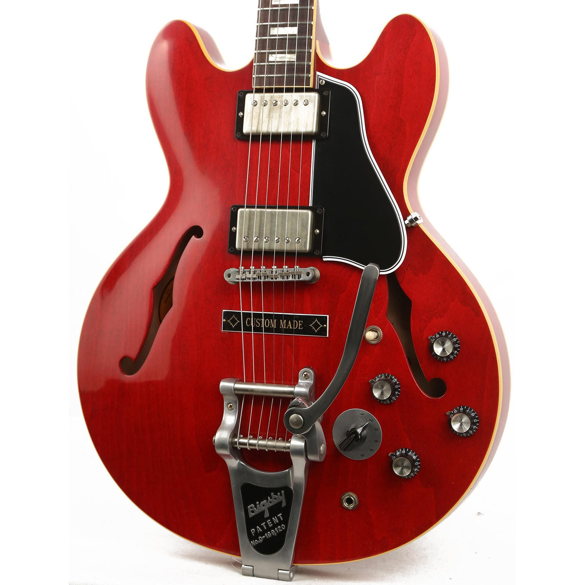Gibson Memphis 1963 ES-335 Varitone Bigsby Sixties Cherry 2018 — 6