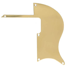B&G Guitars Little Sister Brass Pickguard