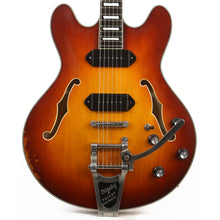 Eastman T64/v-GB Thinline Hollowbody Guitar Antique Goldburst Varnish