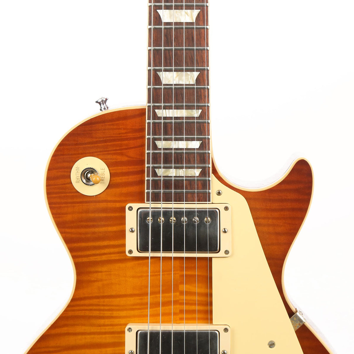 Gibson Custom Shop 1959 Les Paul Standard Reissue VOS Orange Drop Music Zoo 25th Anniversary Edition — 7