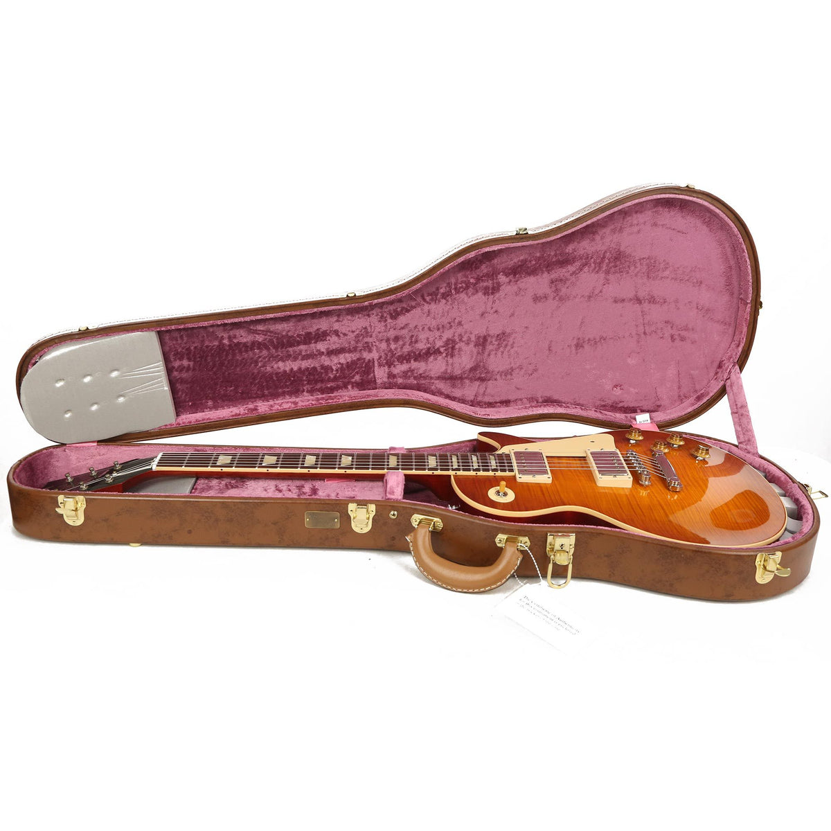 Gibson Custom Shop 1959 Les Paul Standard Reissue VOS Orange Drop Music Zoo 25th Anniversary Edition — 8