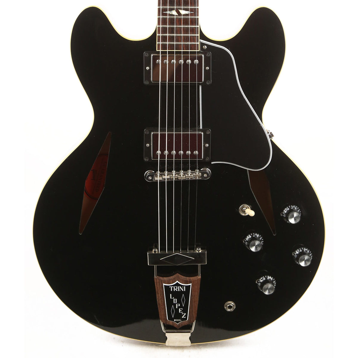 Gibson Trini Lopez Signature ES-335 Black Limited Edition 2015 — 1