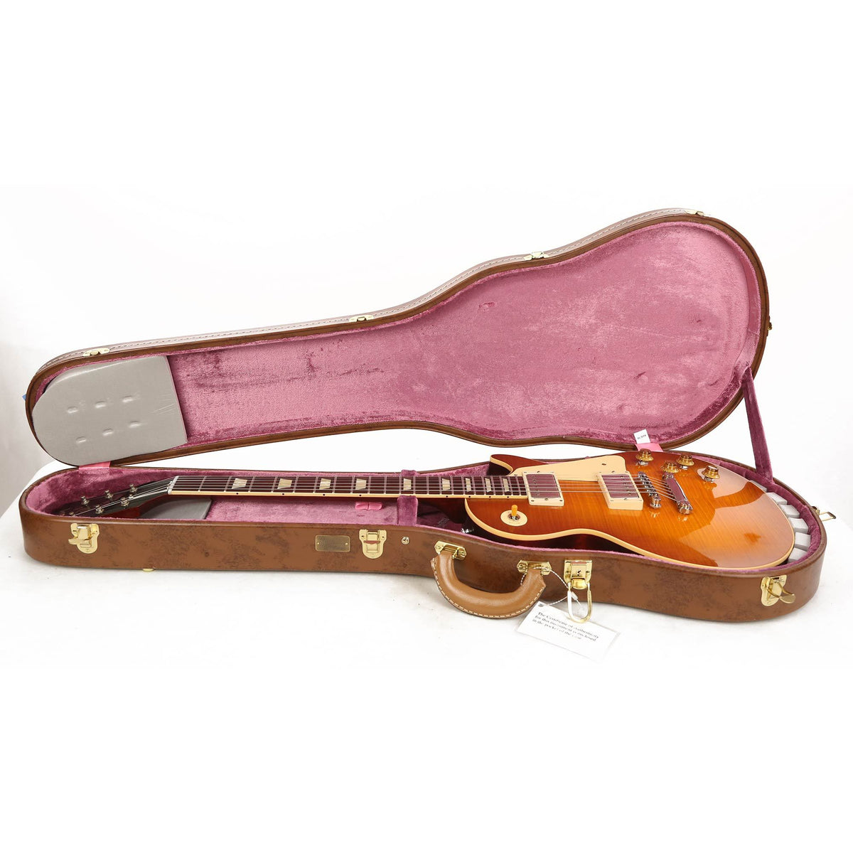Gibson Custom Shop 1959 Les Paul Standard Reissue VOS Orange Drop Music Zoo 25th Anniversary Edition — 8
