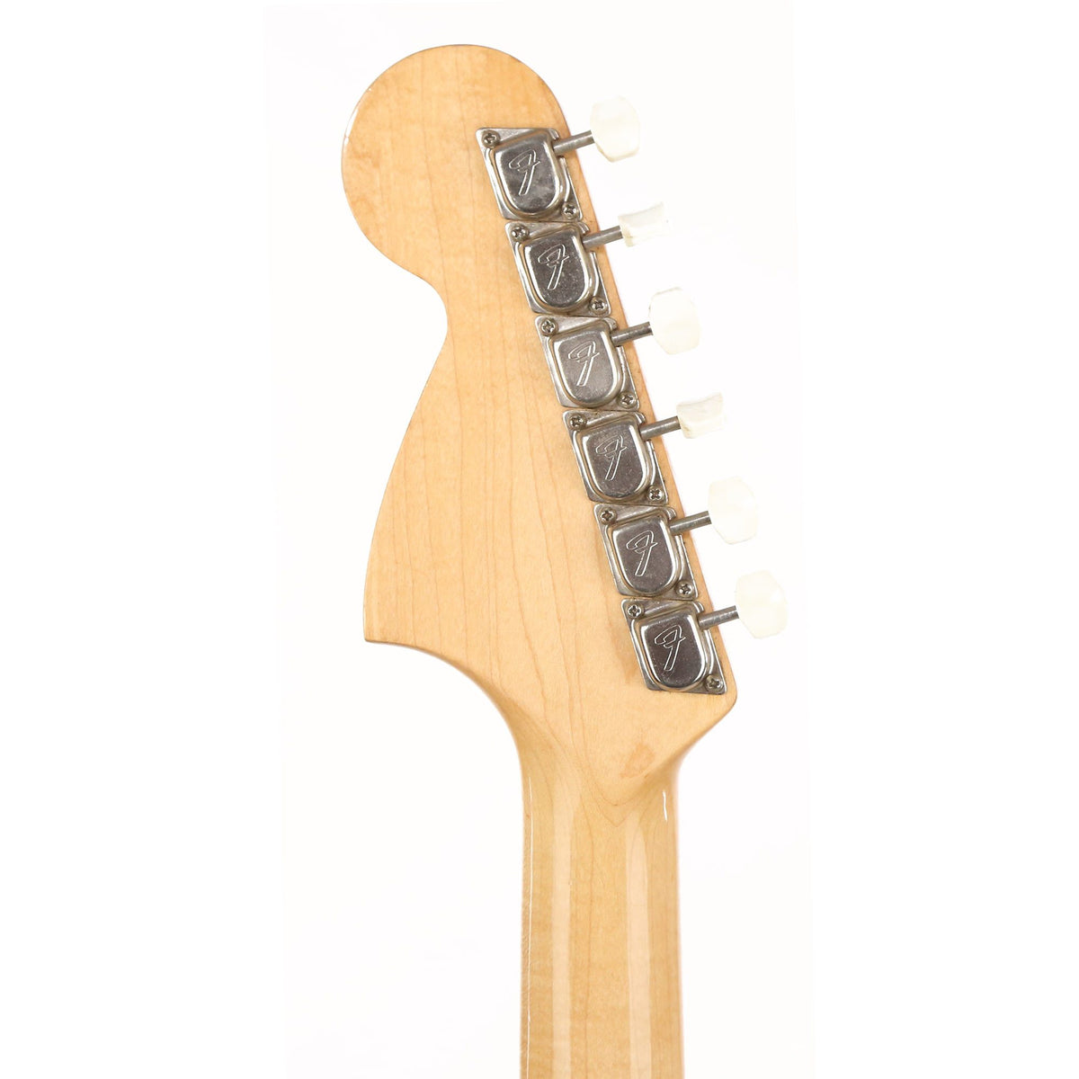 Fender Mustang Candy Apple Red with Competition Stripe 1971 — 5