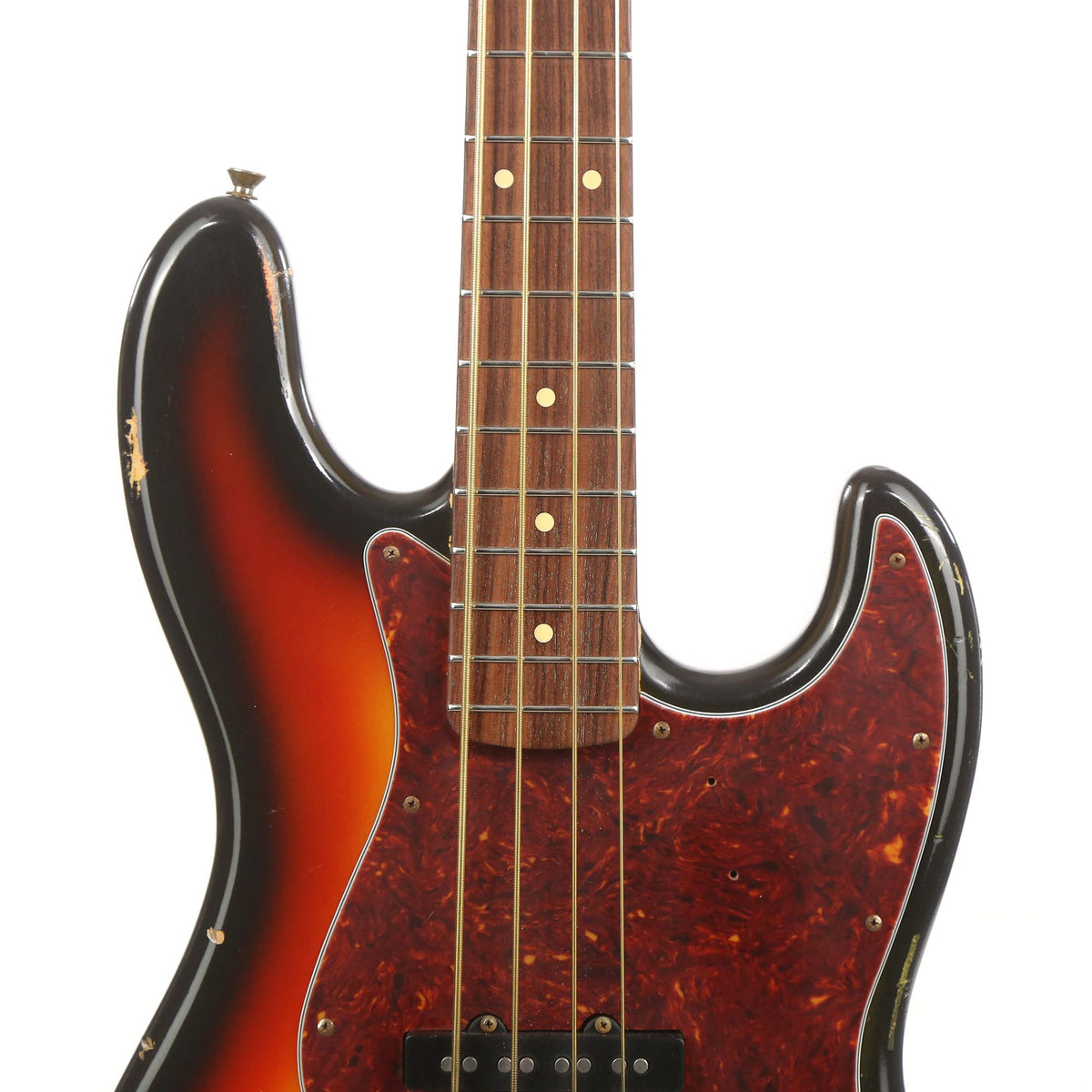 Nash JB-63 Bass Aged 3-Tone Sunburst 2014 — 7