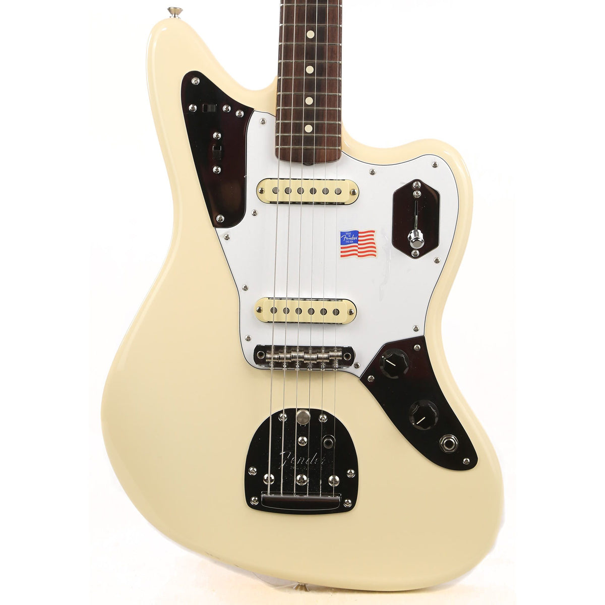 Fender Johnny Marr Jaguar Olympic White 2018 — 1