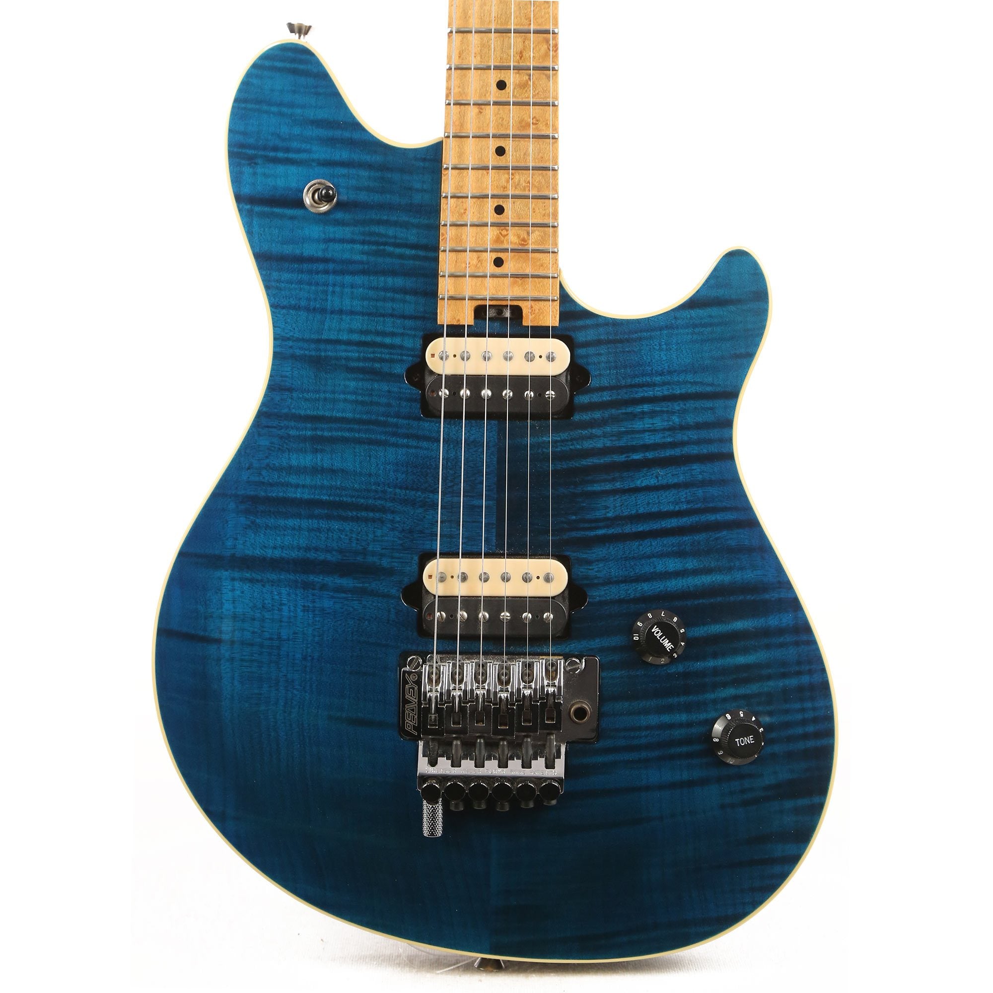 Peavey Wolfgang Transparent Blue Flame Top 2000 | The Music Zoo