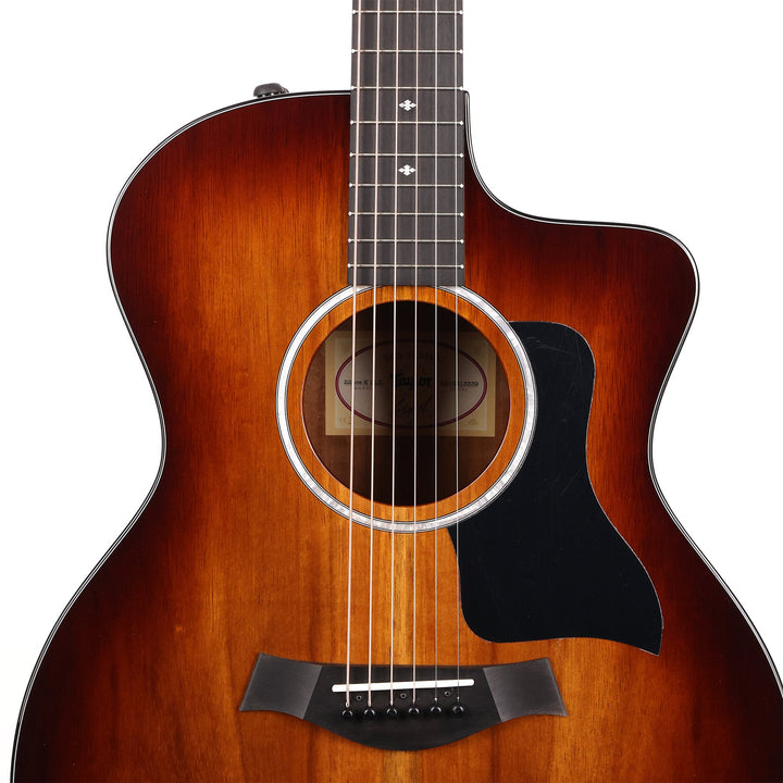 Taylor 224ce-K DLX Koa Grand Auditorium Acoustic-Electric Shaded Edgeburst