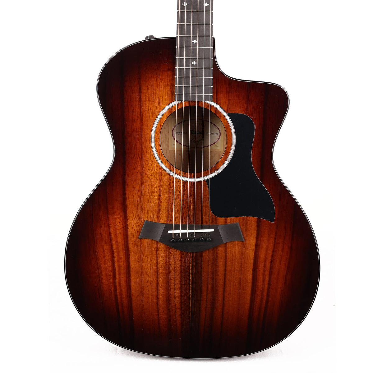 Taylor 224ce-K DLX Koa Grand Auditorium Acoustic-Electric Shaded Edgeburst — 1