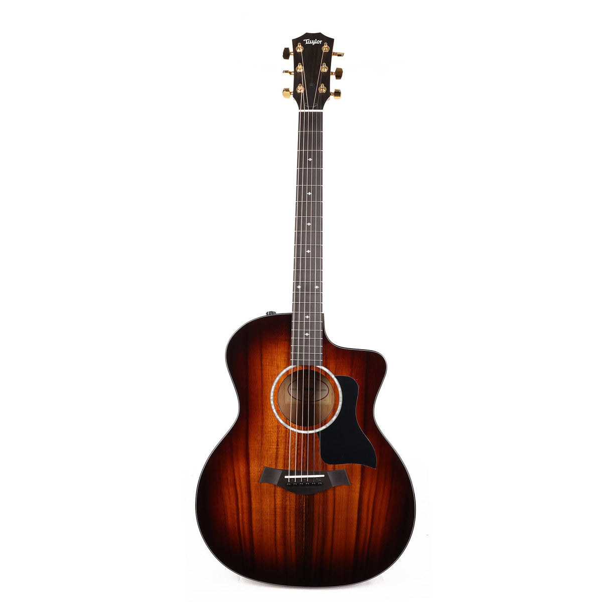 Taylor 224ce-K DLX Koa Grand Auditorium Acoustic-Electric Shaded Edgeburst — 2