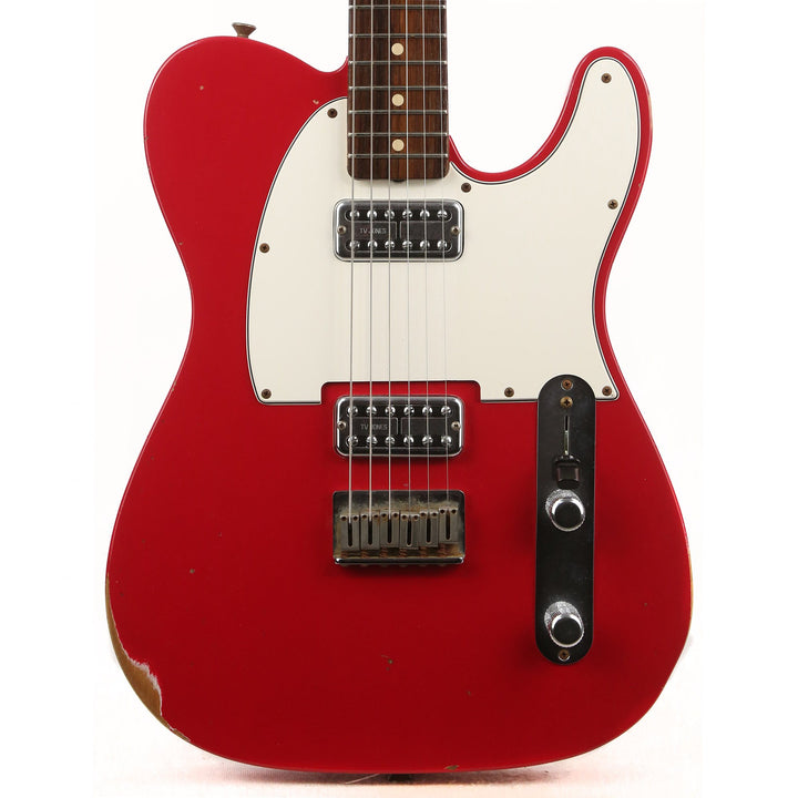 Fender Custom Shop 1963 Telecaster TV Jones Relic Torino Red 2013
