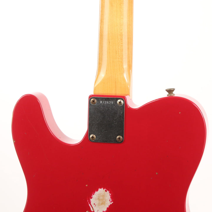 Fender Custom Shop 1963 Telecaster TV Jones Relic Torino Red 2013