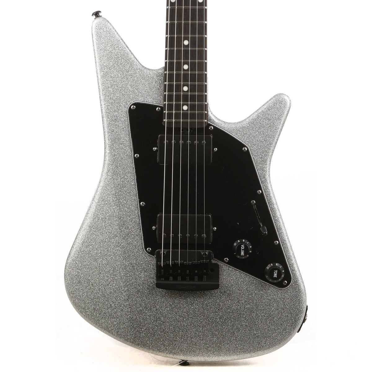 Ernie Ball Music Man Albert Lee HH Music Zoo 25th Anniversary Silver Sparkle — 1