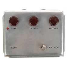 Klon Centaur Silver Overdrive Pedal