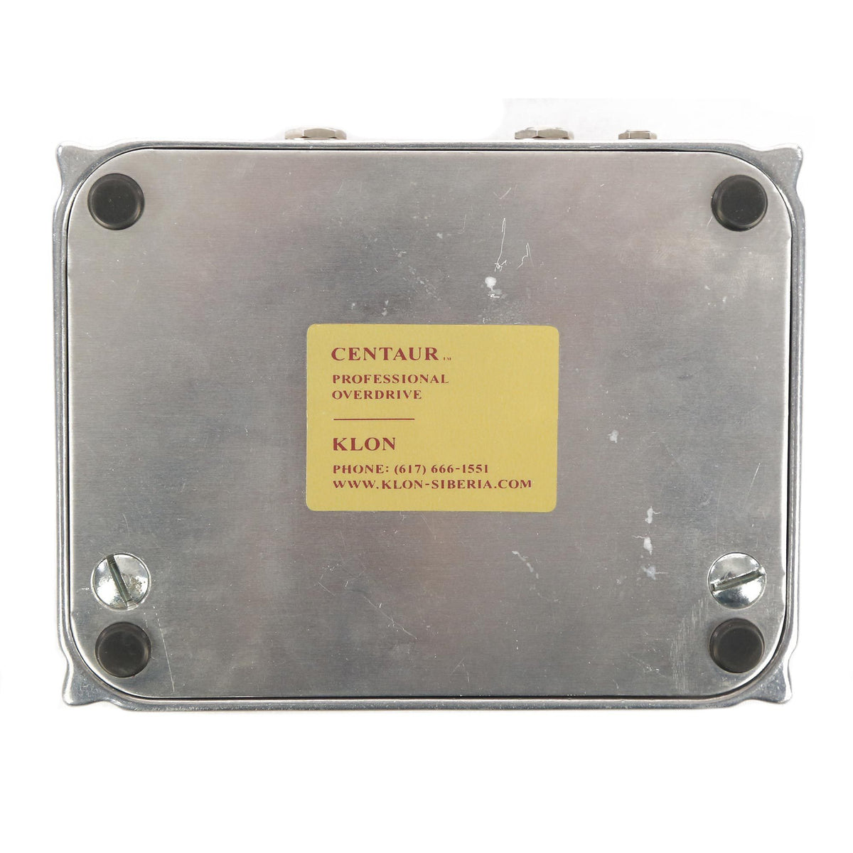 Klon Centaur Silver Overdrive Pedal — 2