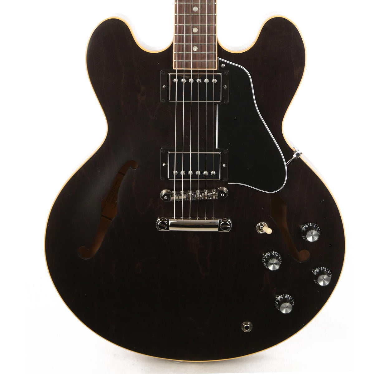 Gibson ES-335 Satin Trans Black — 1