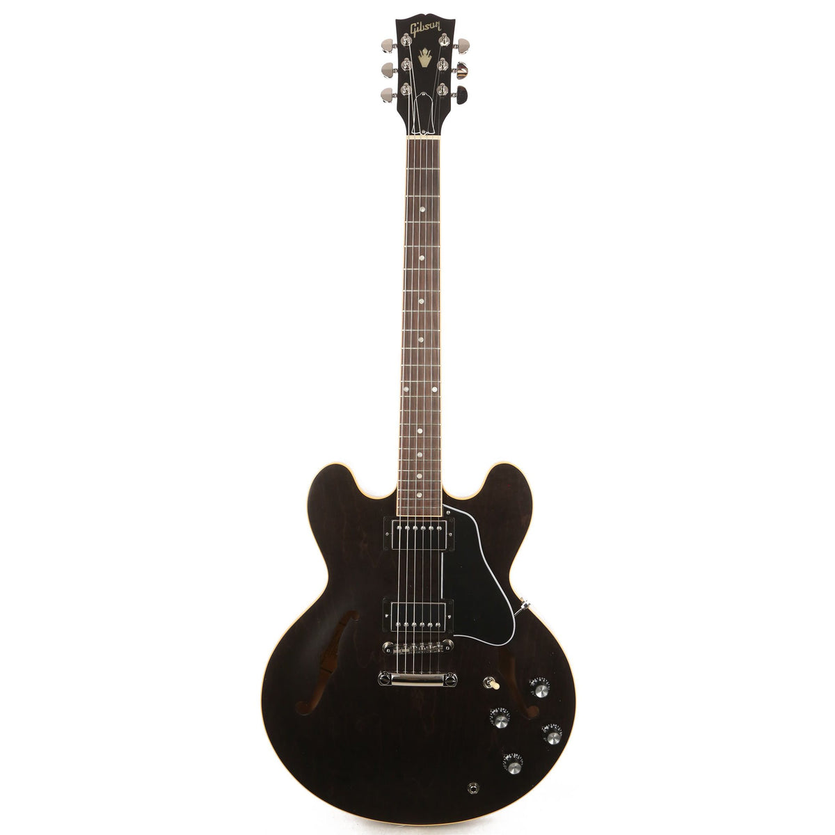 Gibson ES-335 Satin Trans Black — 2