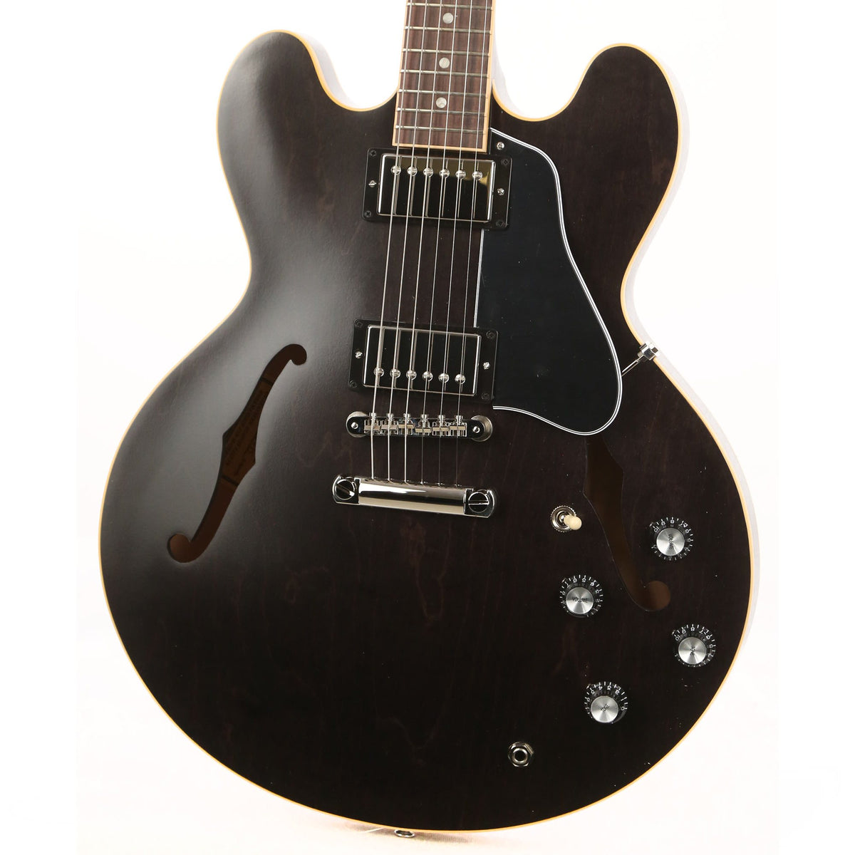 Gibson ES-335 Satin Trans Black — 5