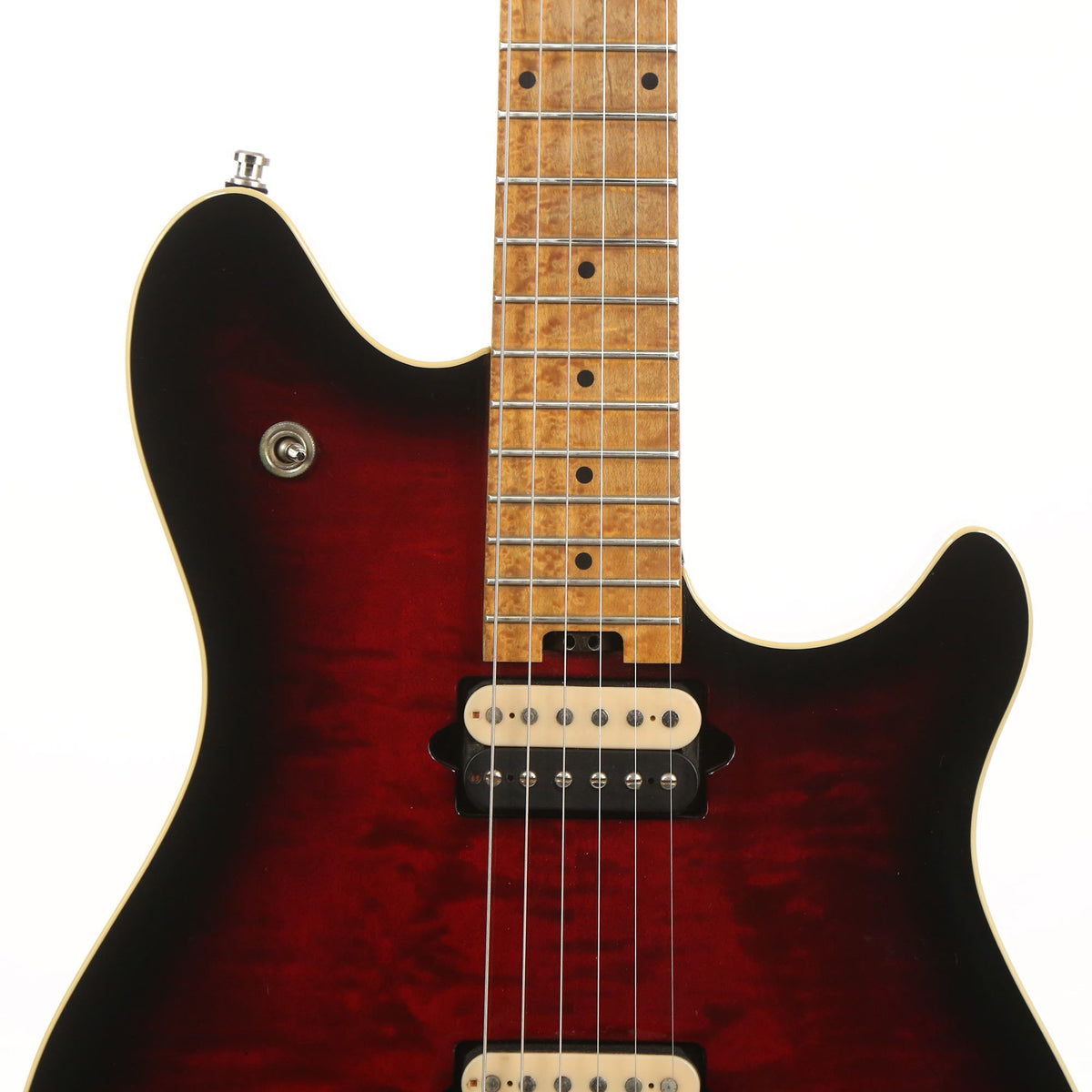 Peavey Wolfgang Cherry Quilt Top 1998 — 7