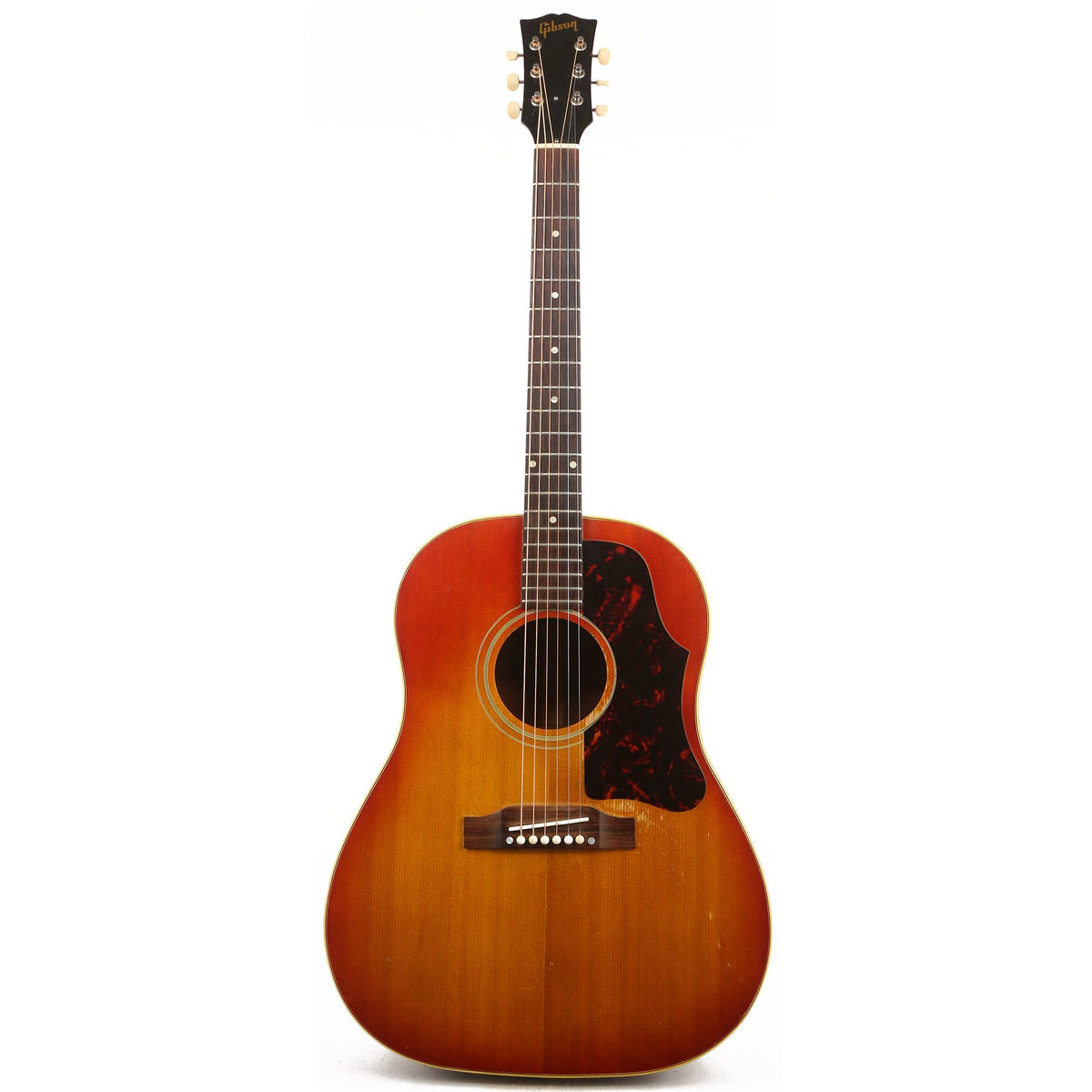 Gibson J-45 Acoustic Cherry Sunburst 1963 — 2