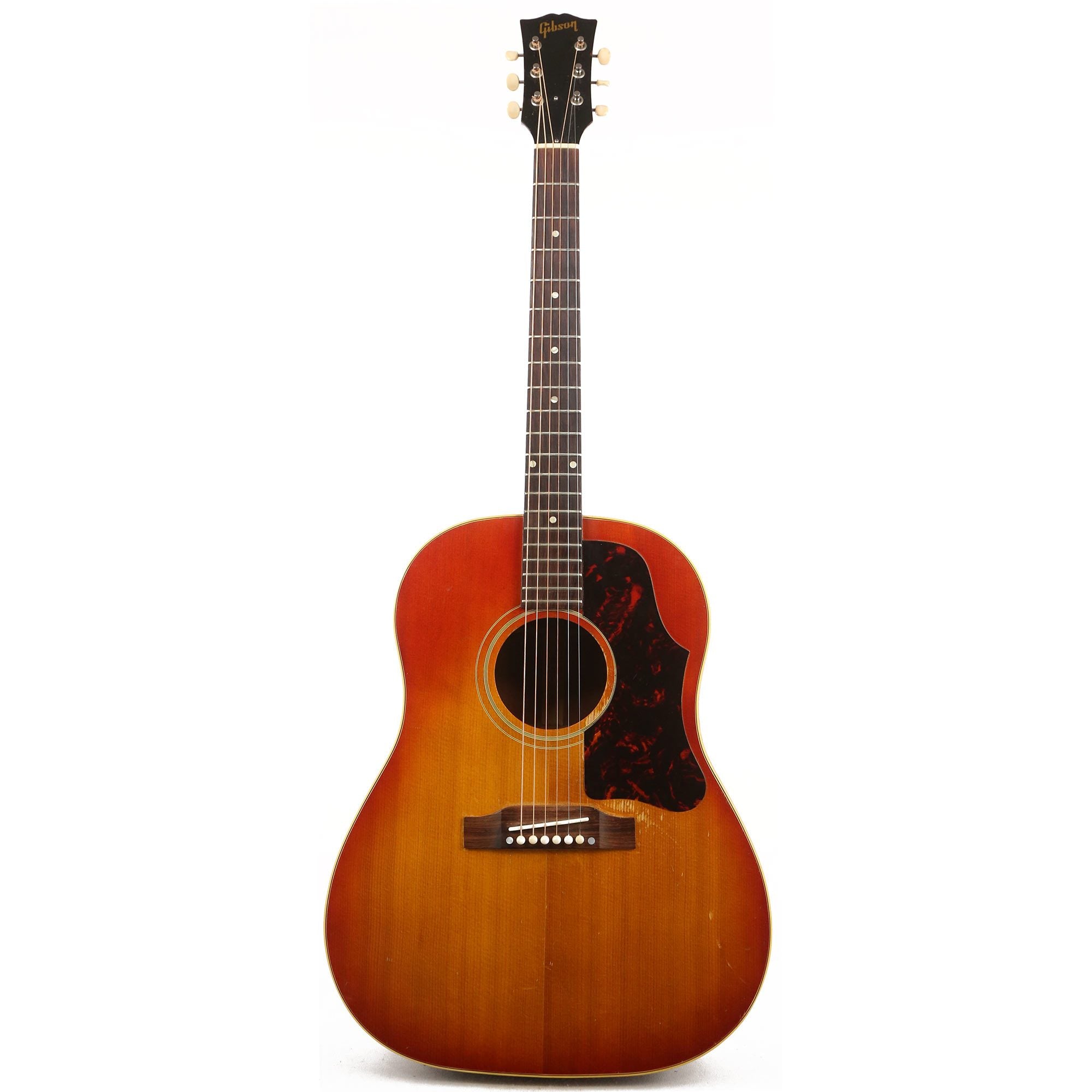 Gibson J-45 Acoustic Cherry Sunburst 1963 | The Music Zoo