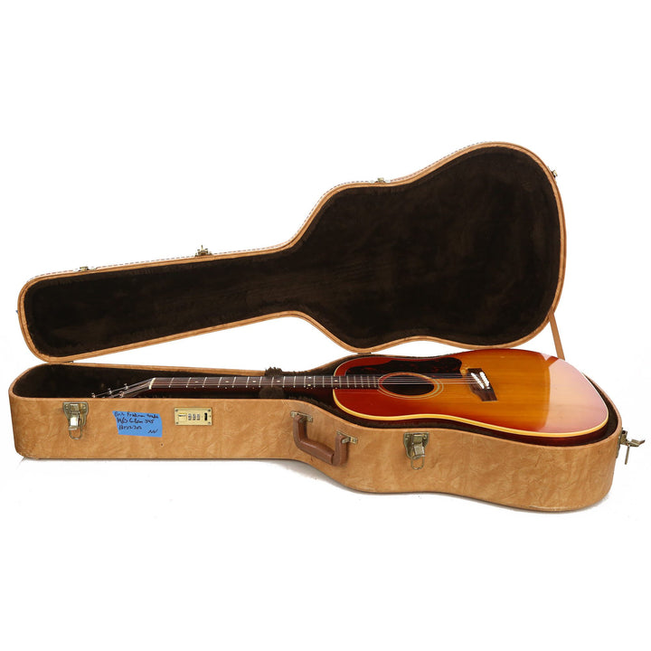 Gibson J-45 Acoustic Cherry Sunburst 1963