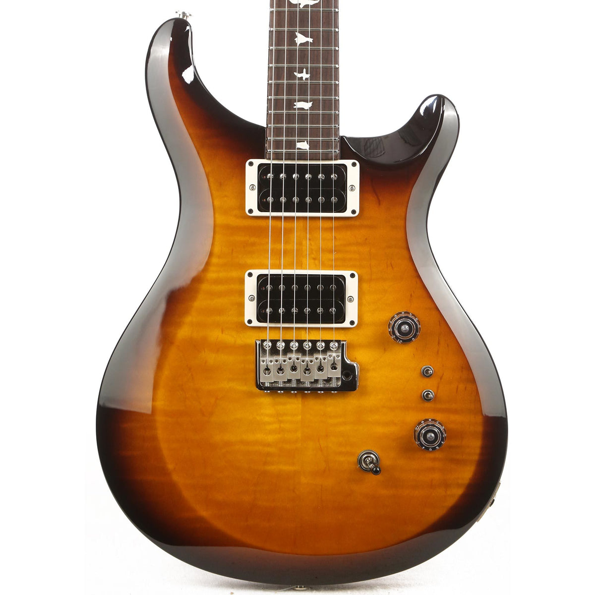 PRS S2 Custom 24 35th Anniversary Amber Smokeburst — 1
