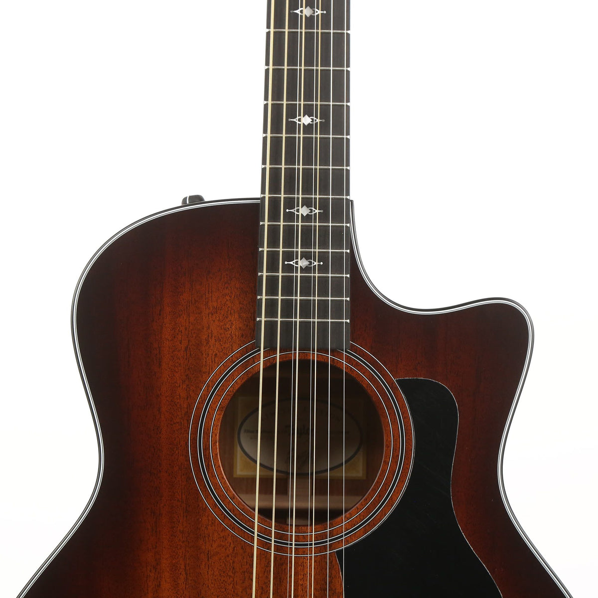 Taylor 326ce Baritone-8 Grand Symphony Shaded Edgeburst — 6