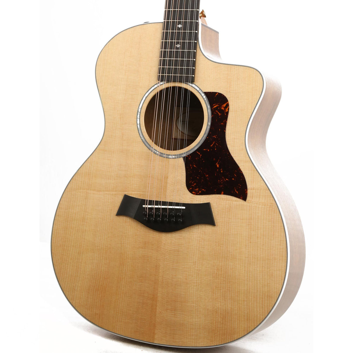 Taylor 254ce DLX Figured Ovangkol 12-String Grand Auditorium Acoustic-Electric Natural — 5