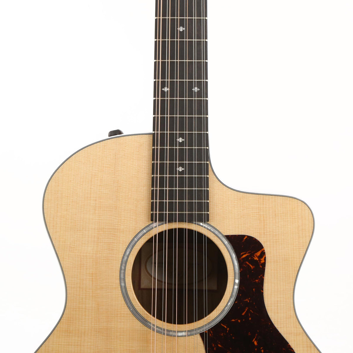 Taylor 254ce DLX Figured Ovangkol 12-String Grand Auditorium Acoustic-Electric Natural — 6