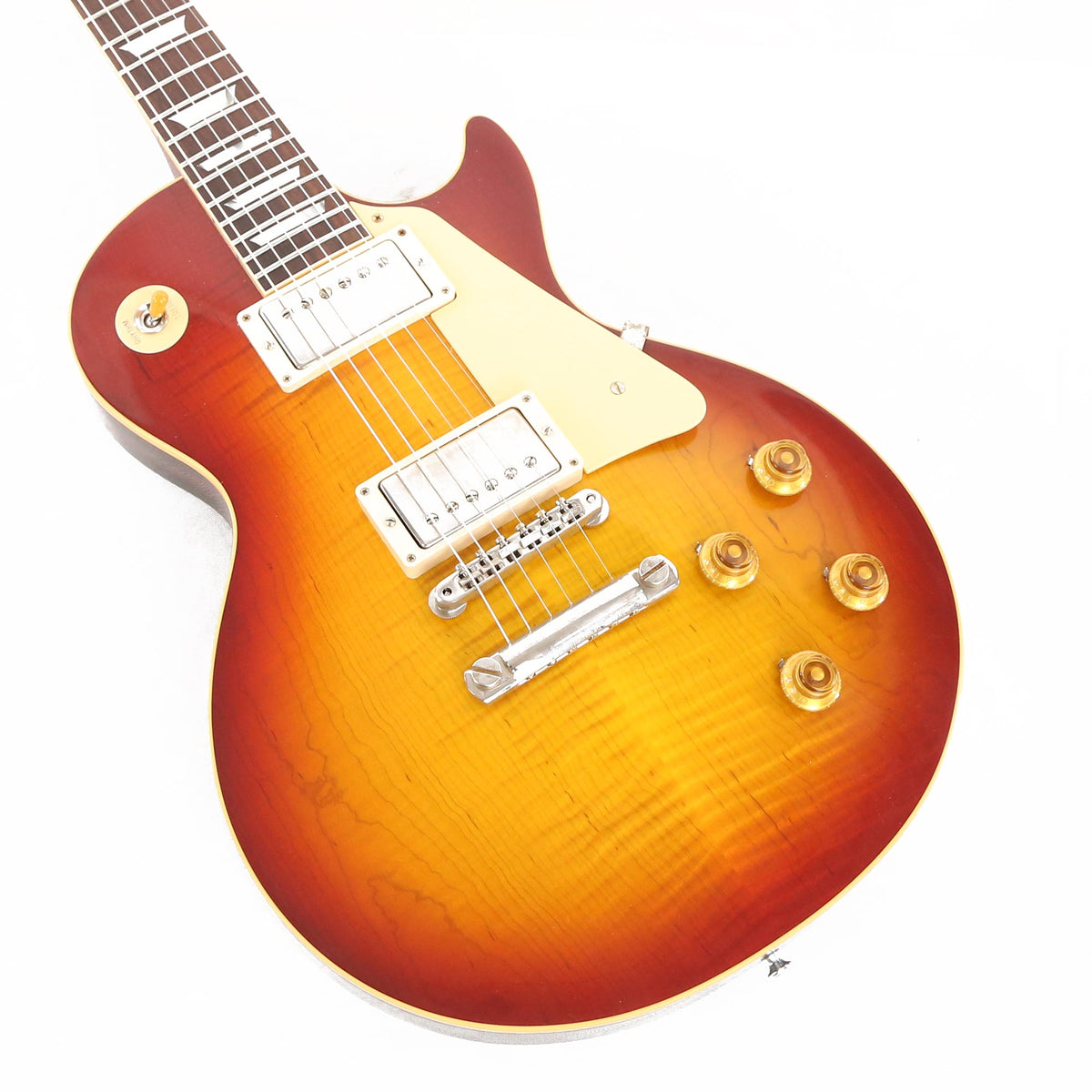 Gibson Custom Shop 60th Anniversary 1960 Les Paul Standard V1 VOS Deep Cherry Sunburst — 8