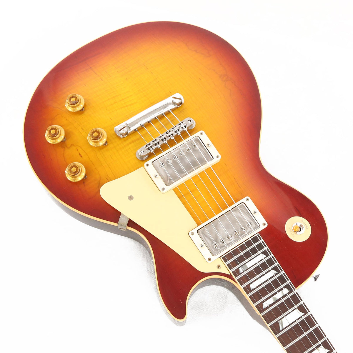 Gibson Custom Shop 60th Anniversary 1960 Les Paul Standard V1 VOS Deep Cherry Sunburst — 9