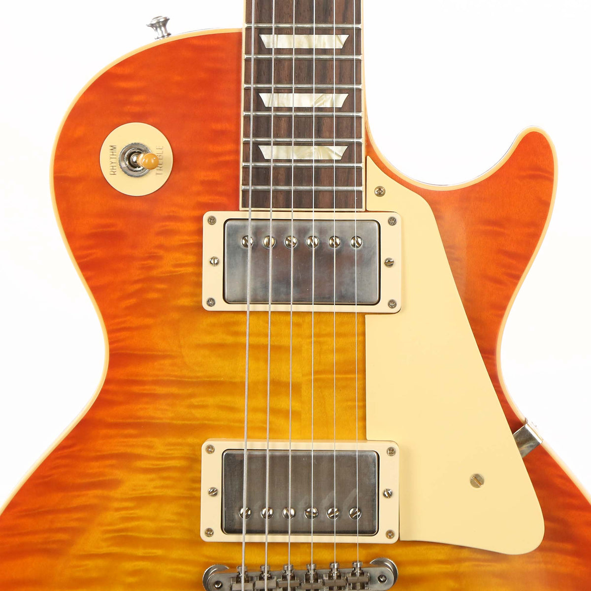 Gibson Custom Shop 60th Anniversary 1960 Les Paul Standard V2 VOS Orange Lemon Fade — 6